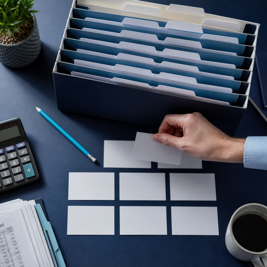 A deadline calendar kept by the practice for a client
